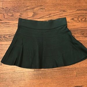Cotton mini skirt.